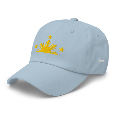 Script Hat — Light Blue