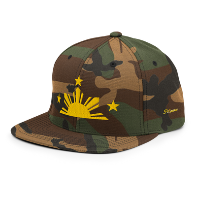 Wool Blend Flat Bill Hat
