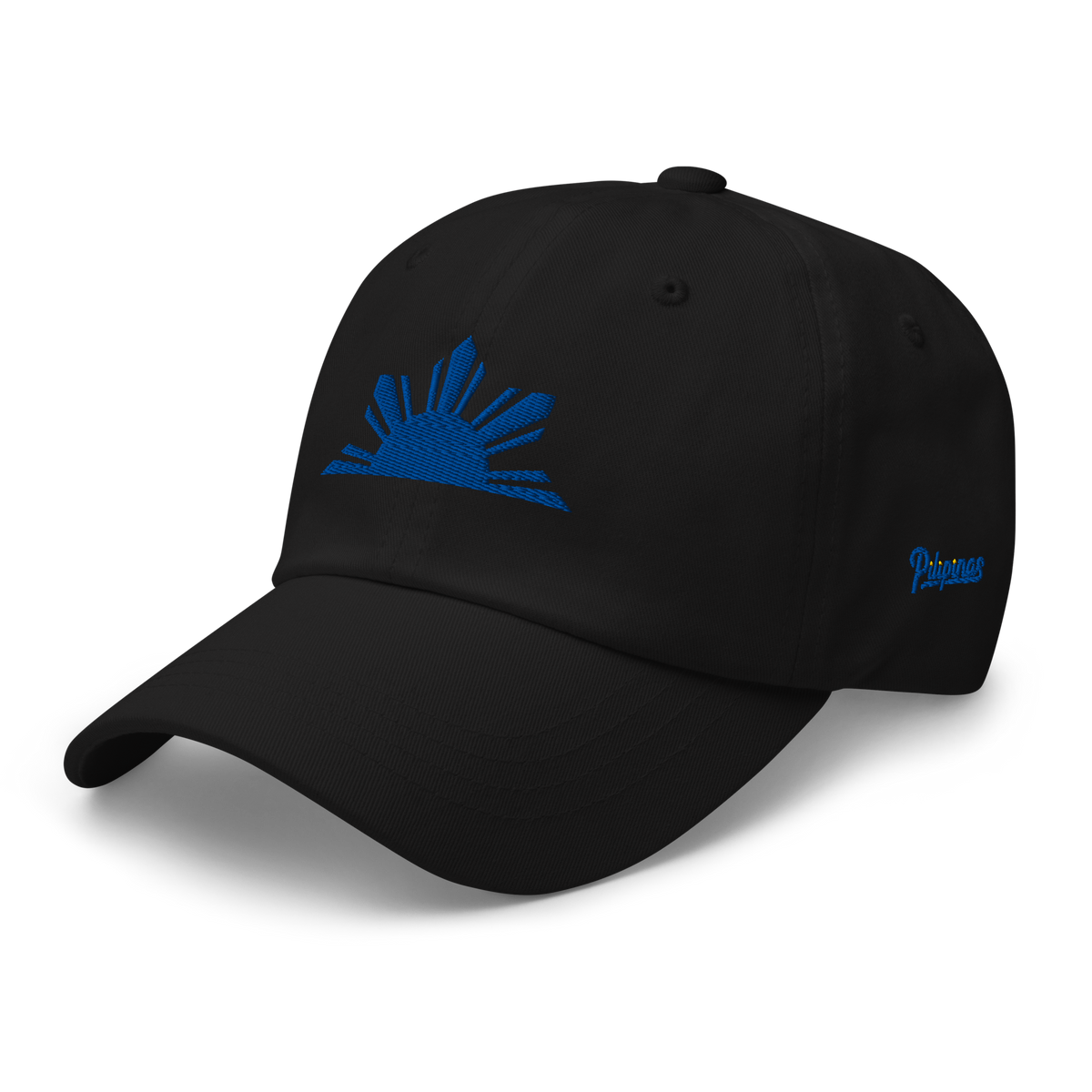BLUE HALF-SUN Hat - Black