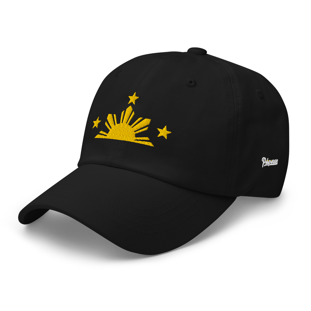 Three Stars & Sun Script Hat