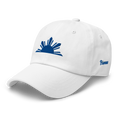 BLUE HALF-SUN Hat - White