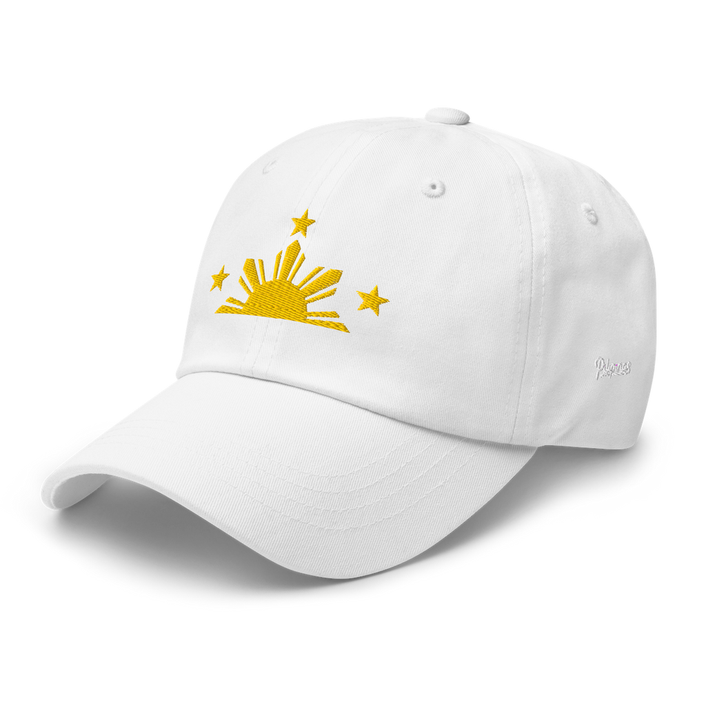 Three Stars & Sun Script Hat