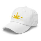 Three Stars & Sun Script Hat