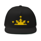 Three Stars & Half-Sun + Script Flat Bill