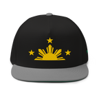 Three Stars & Half-Sun + Script Flat Bill