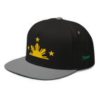 Three Stars & Half-Sun + Script Flat Bill