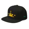 Three Stars & Half-Sun + Script Flat Bill