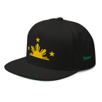 Three Stars & Half-Sun + Script Flat Bill