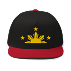 Three Stars & Half-Sun + Script Flat Bill
