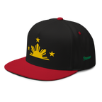 Three Stars & Half-Sun + Script Flat Bill