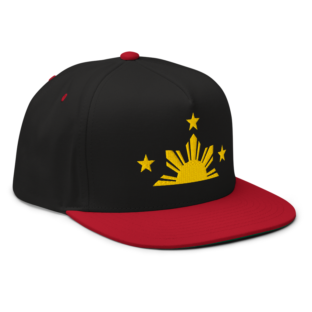 Three Stars & Half-Sun + Script Flat Bill