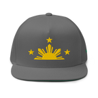 Three Stars & Half-Sun + Script Flat Bill