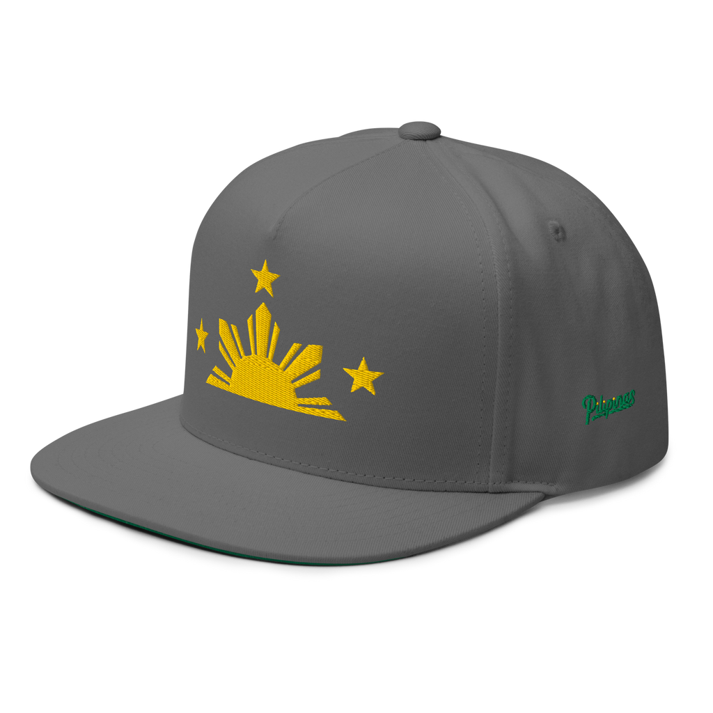 Three Stars & Half-Sun + Script Flat Bill