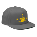 Three Stars & Half-Sun + Script Flat Bill