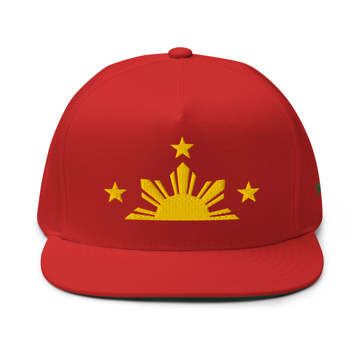 Three Stars & Half-Sun + Script Flat Bill