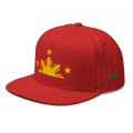 Three Stars & Half-Sun + Script Flat Bill