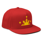 Three Stars & Half-Sun + Script Flat Bill