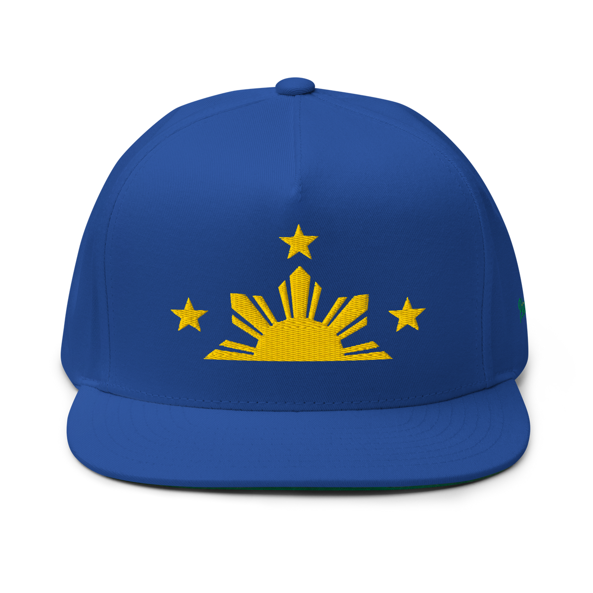 Three Stars & Half-Sun + Script Flat Bill