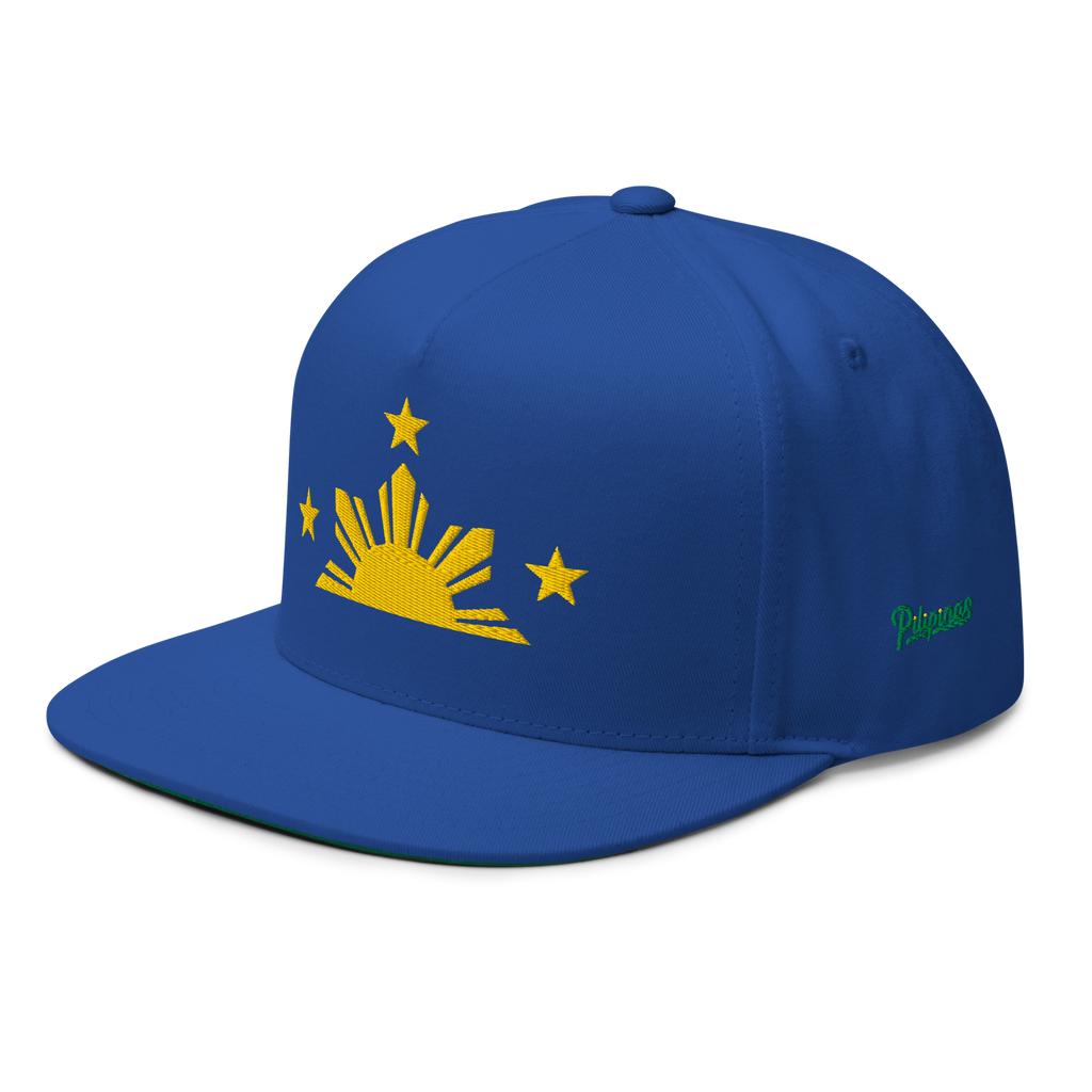 Three Stars & Half-Sun + Script Flat Bill