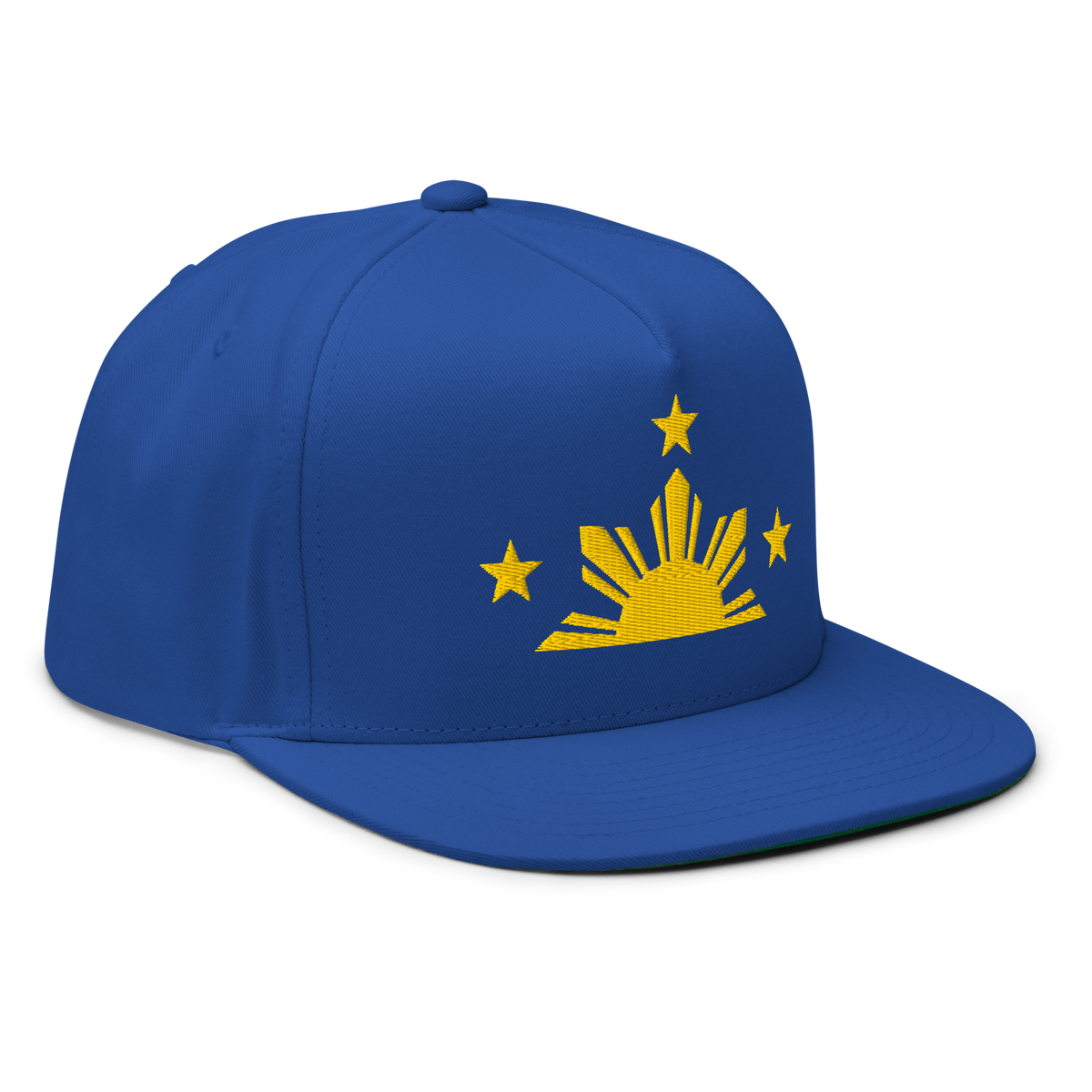 Three Stars & Half-Sun + Script Flat Bill