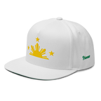 Three Stars & Half-Sun + Script Flat Bill