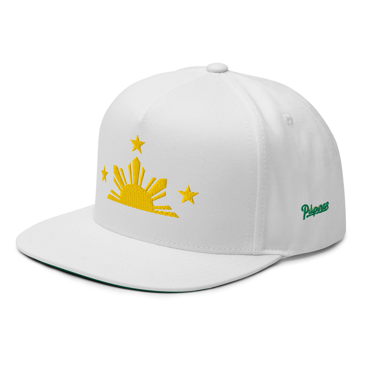 Three Stars & Half-Sun + Script Flat Bill