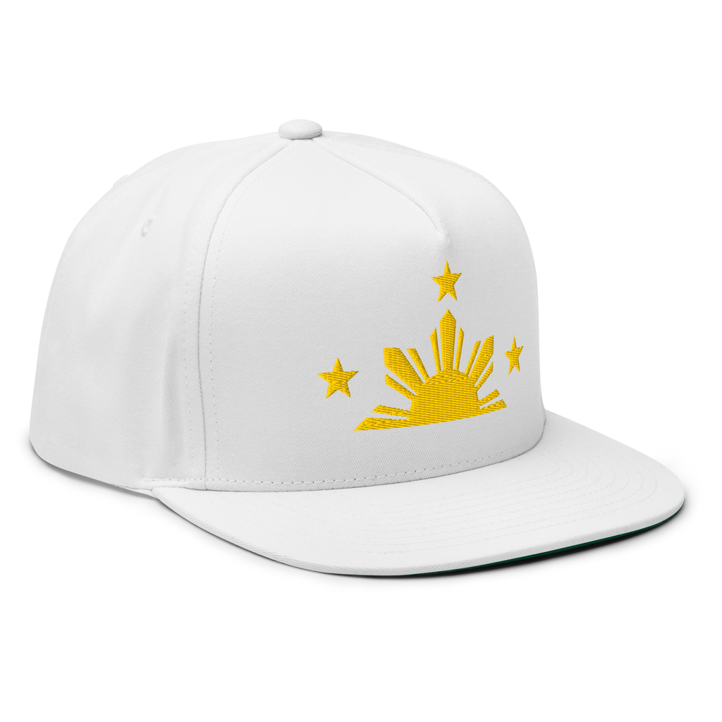 Three Stars & Half-Sun + Script Flat Bill
