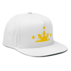 Three Stars & Half-Sun + Script Flat Bill