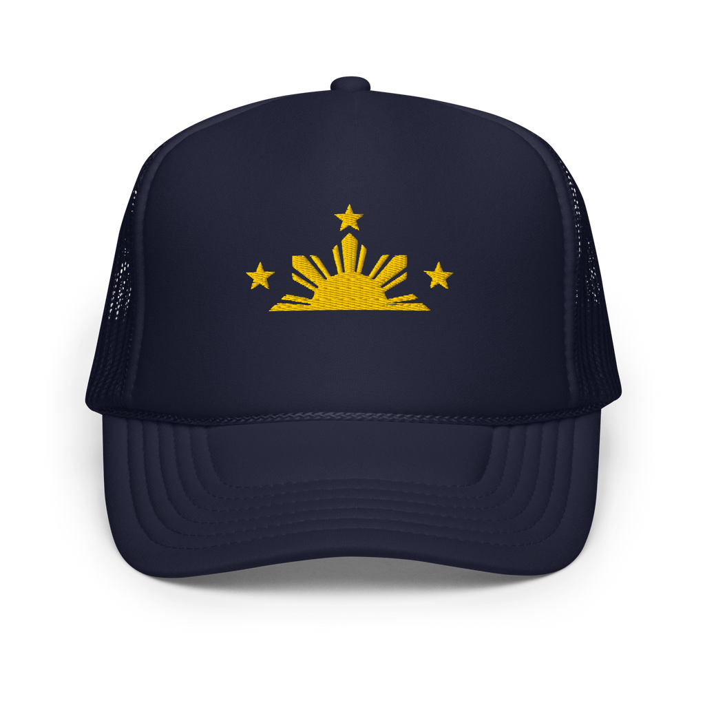 Three Stars & Half-Sun Foam Trucker