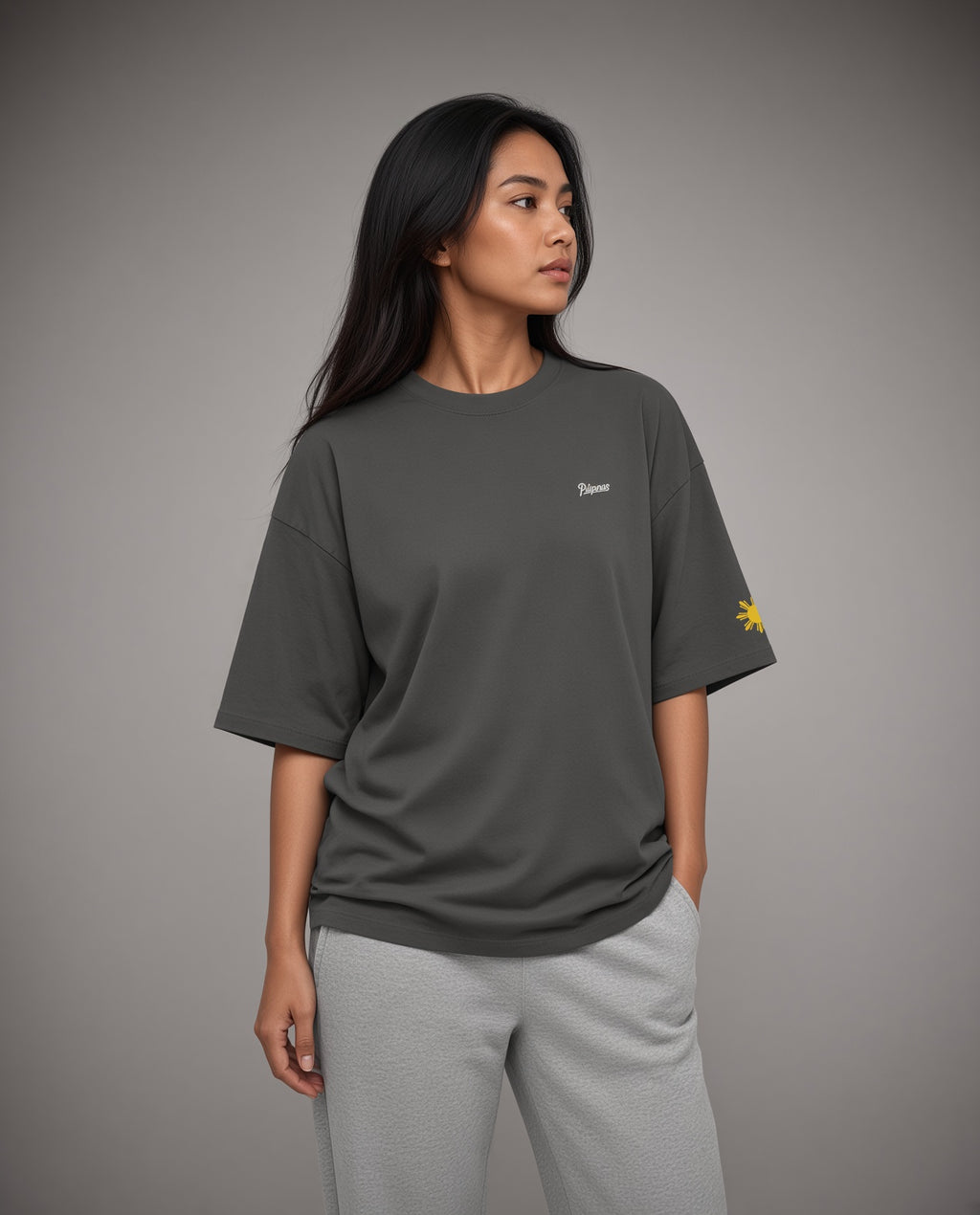 SCRIPT + SUN Oversized Tee