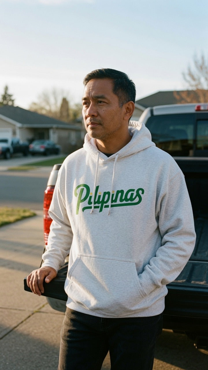 Script + Three Stars & Half-Sun Hoodie