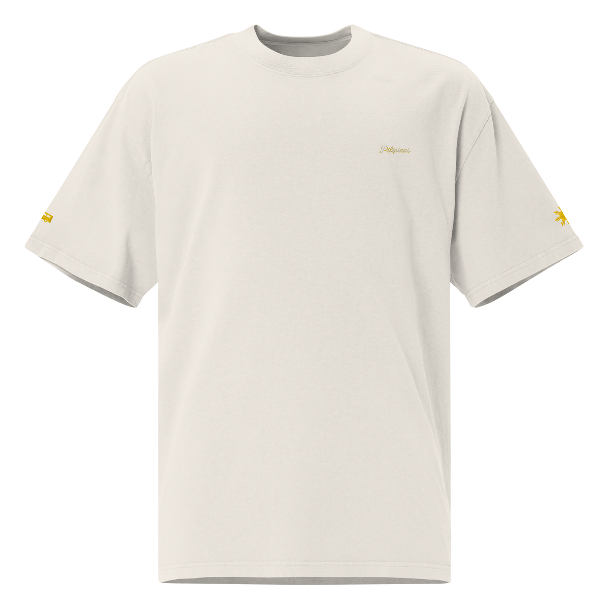MODERN SCRIPT + SUN + JEEPNEY Oversized Tee