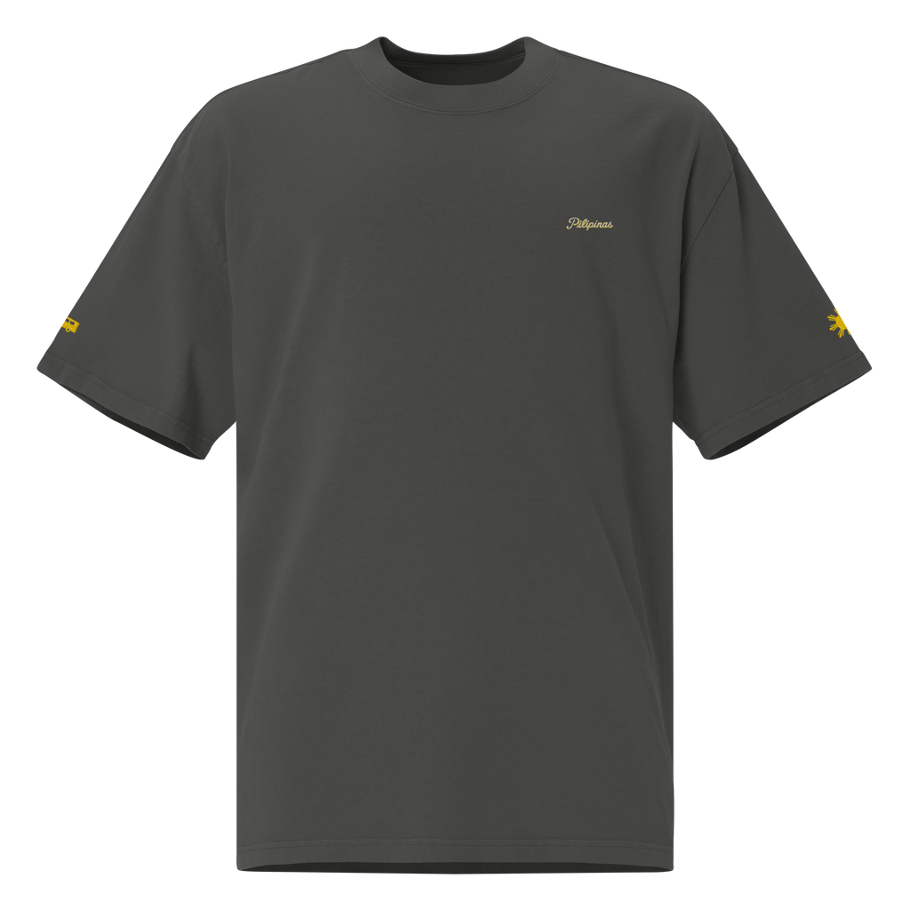 MODERN SCRIPT + SUN + JEEPNEY Oversized Tee