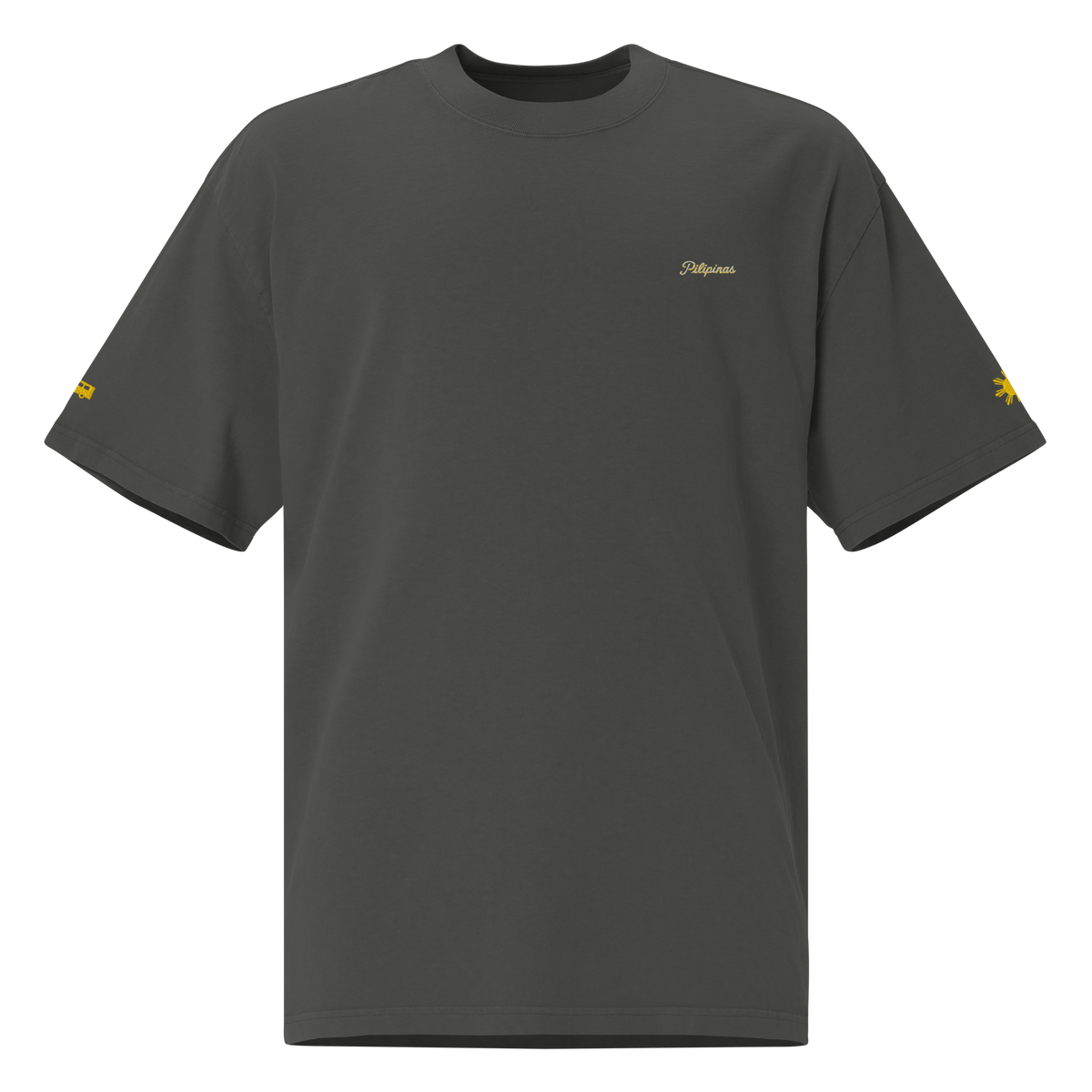 MODERN SCRIPT + SUN + JEEPNEY Oversized Tee