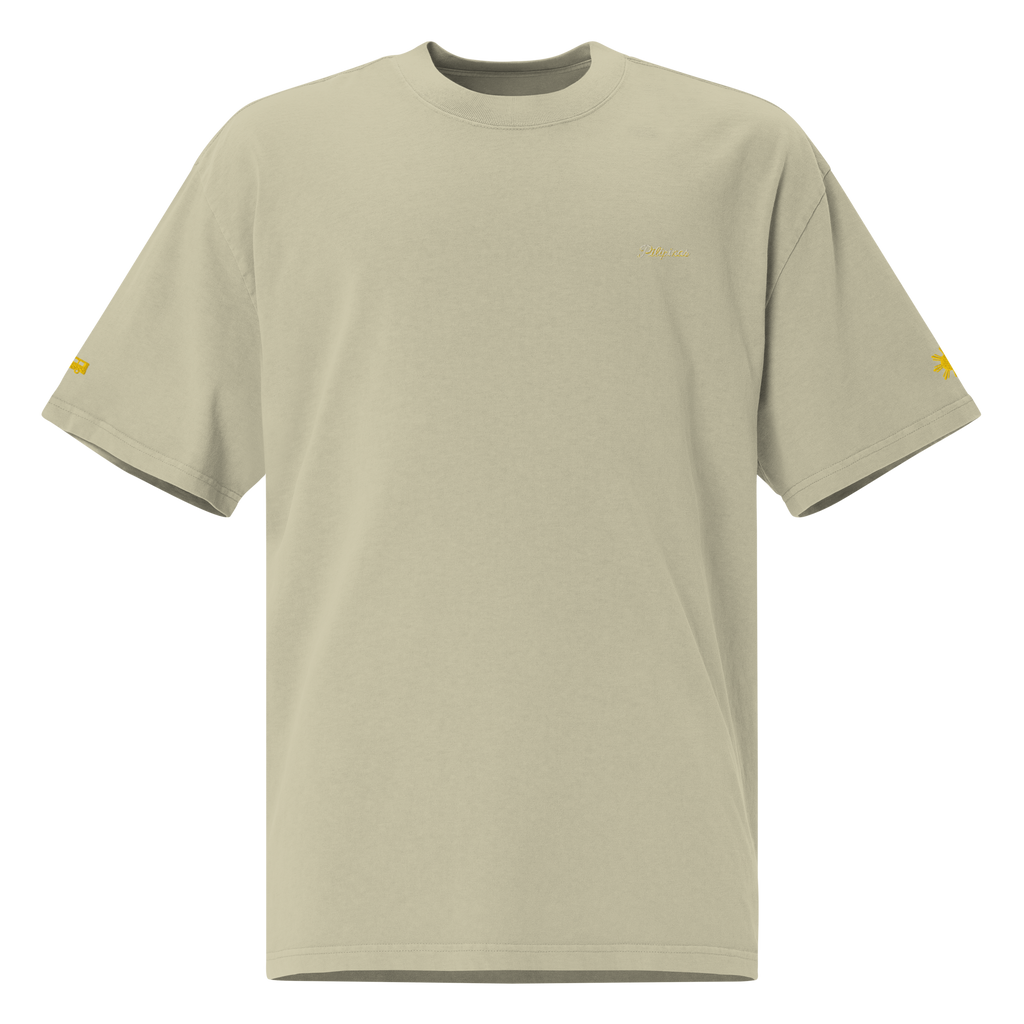 MODERN SCRIPT + SUN + JEEPNEY Oversized Tee