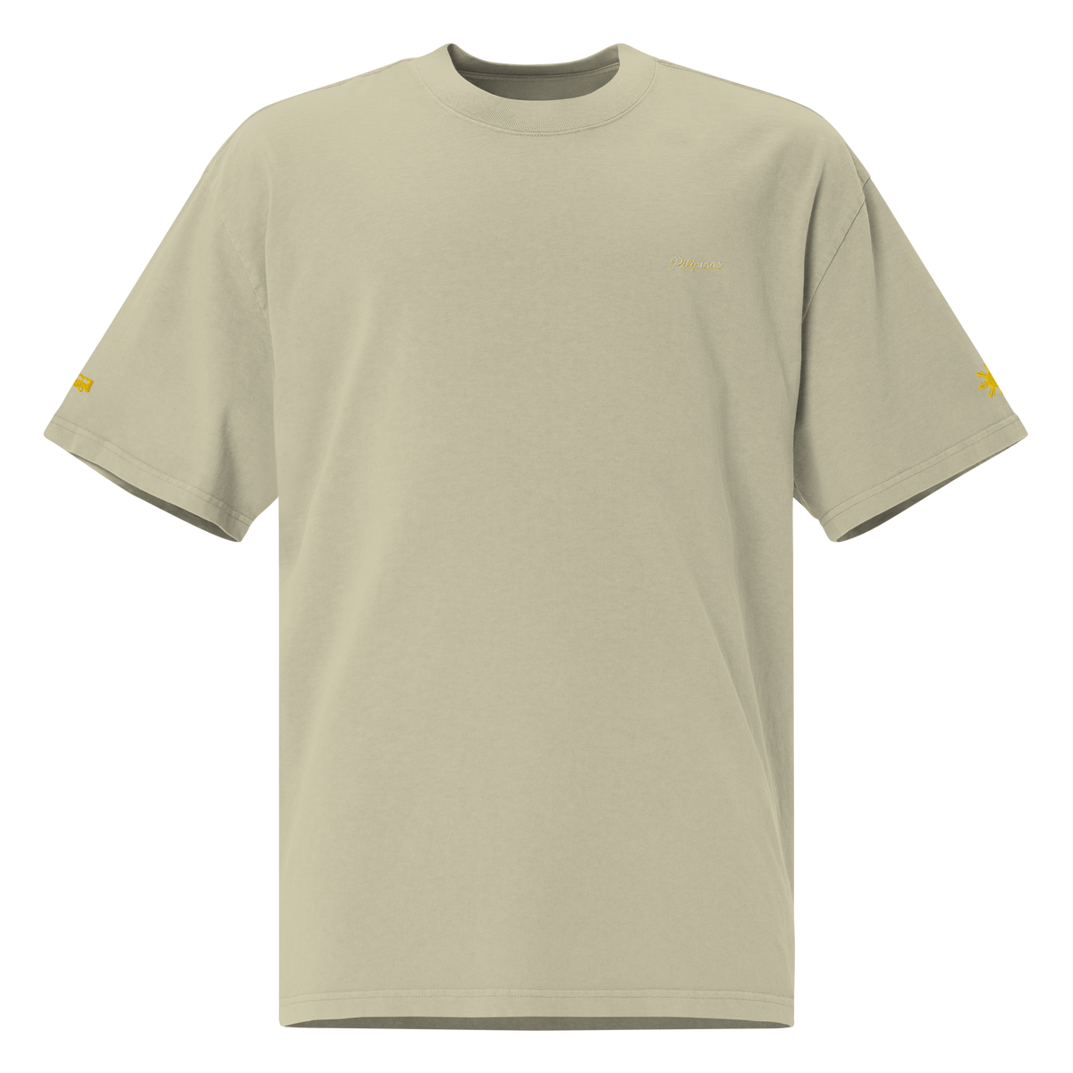 MODERN SCRIPT + SUN + JEEPNEY Oversized Tee