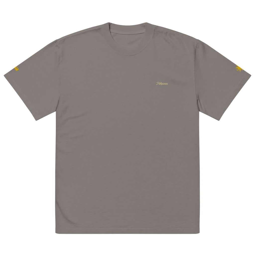MODERN SCRIPT + SUN + JEEPNEY Oversized Tee