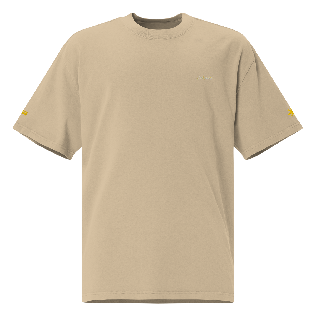 MODERN SCRIPT + SUN + JEEPNEY Oversized Tee