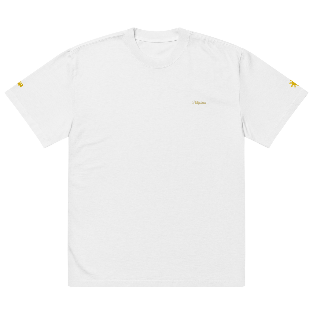 MODERN SCRIPT + SUN + JEEPNEY Oversized Tee