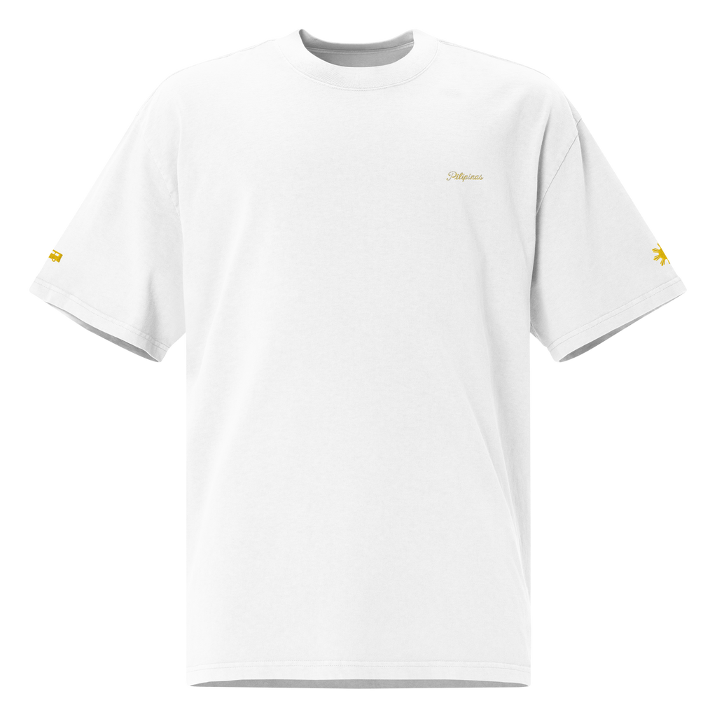 MODERN SCRIPT + SUN + JEEPNEY Oversized Tee