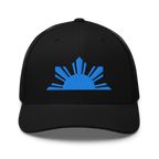 LIMITED: BLUE HALF-SUN Trucker