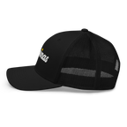 Three-Star Script Trucker Hat