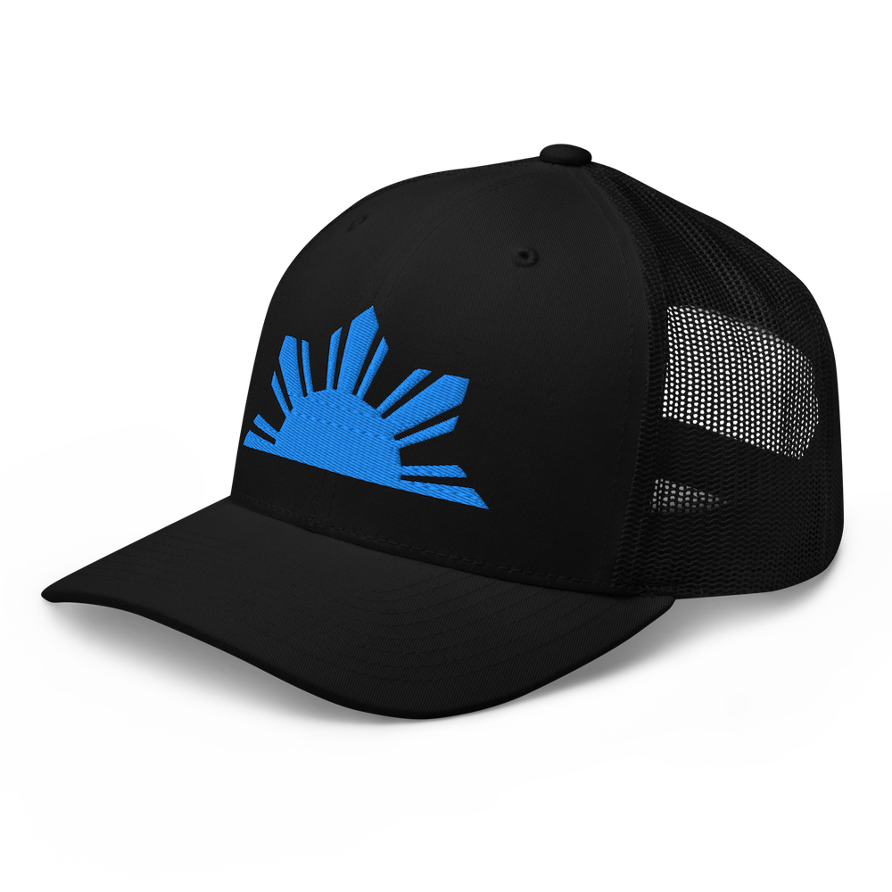 LIMITED: BLUE HALF-SUN Trucker