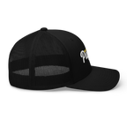 Three-Star Script Trucker Hat