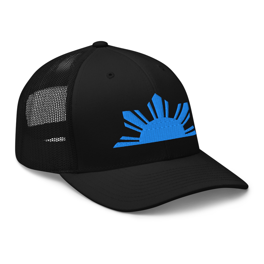 LIMITED: BLUE HALF-SUN Trucker