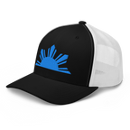 LIMITED: BLUE HALF-SUN Trucker