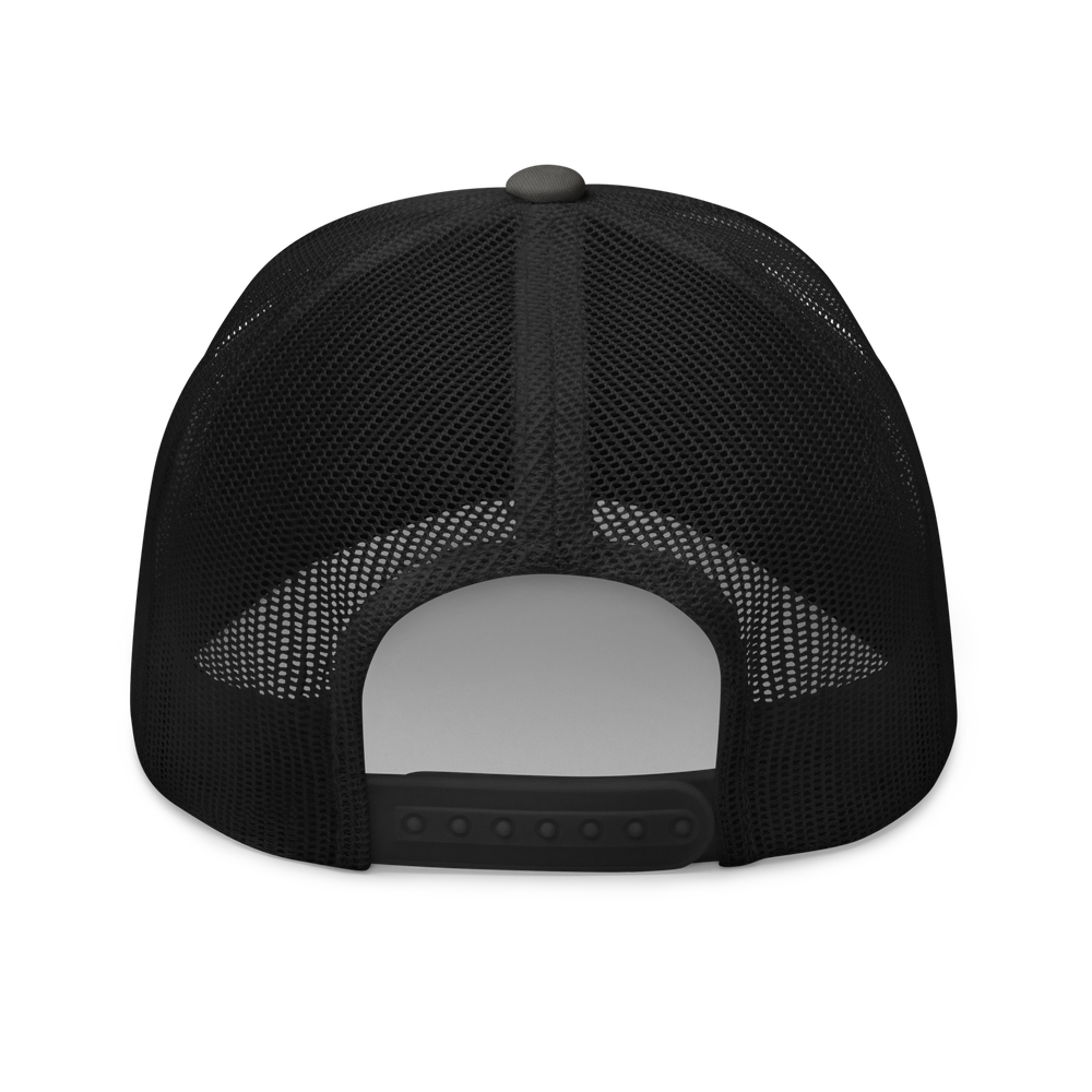 Three-Star Script Trucker Hat