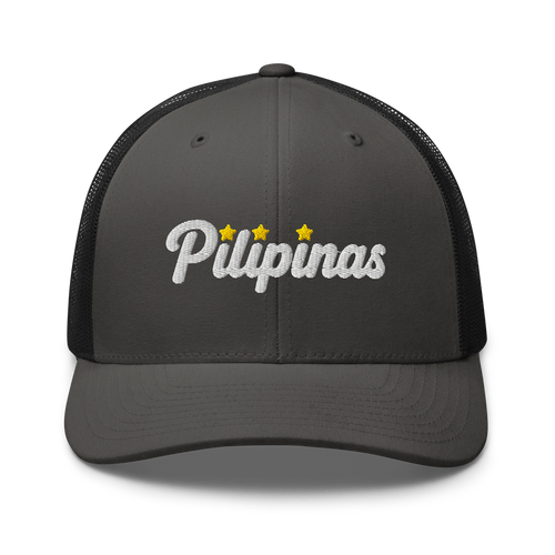 Three-Star Script Trucker Hat