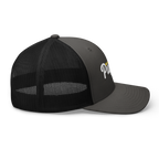 Three-Star Script Trucker Hat