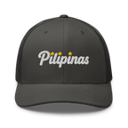 Three-Star Script Trucker Hat